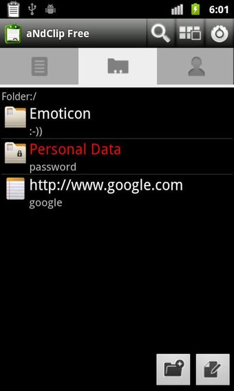 Imagen 1 para aNdClip Free - Clipboard …