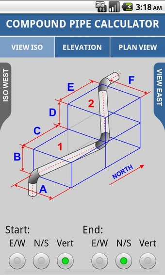 Imagen 3 para Compound Pipe Calculator