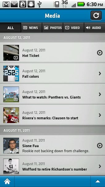 Imagen 3 para Carolina Panthers Mobile