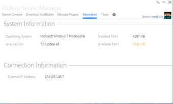 Imagen 2 para Iridium Craftbukkit Serve…