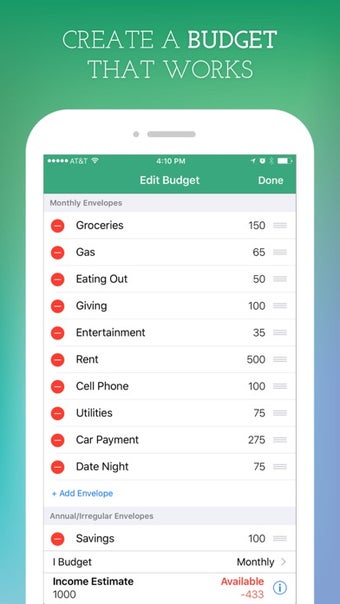Image 0 for Goodbudget Budget Planner…
