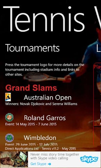 Image 1 for Tennis World Tour for Win…