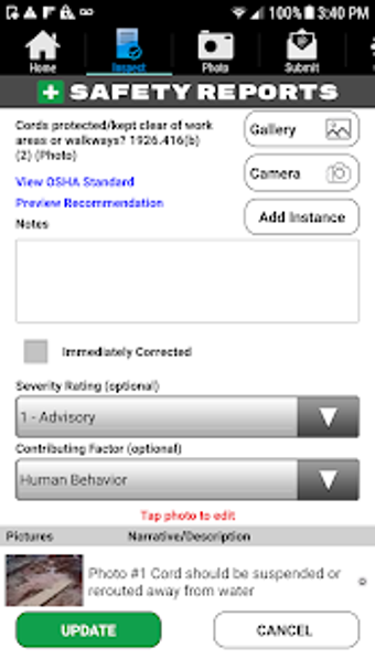 Image 1 for Safety Reports Inspection…