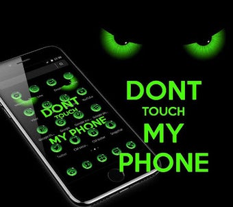 Imagen 2 para Green Dont Touch My Phone…