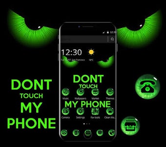 Image 3 for Green Dont Touch My Phone…