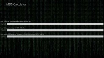 Image 0 for MD5 Calculator for Window…
