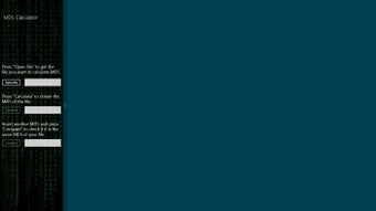 Image 1 for MD5 Calculator for Window…