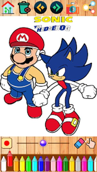 Image 3 for sonic coloring book