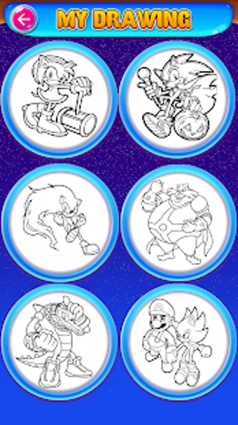Image 0 for sonic coloring book