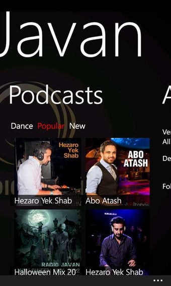 Image 1 for RadioJavan for Windows 10