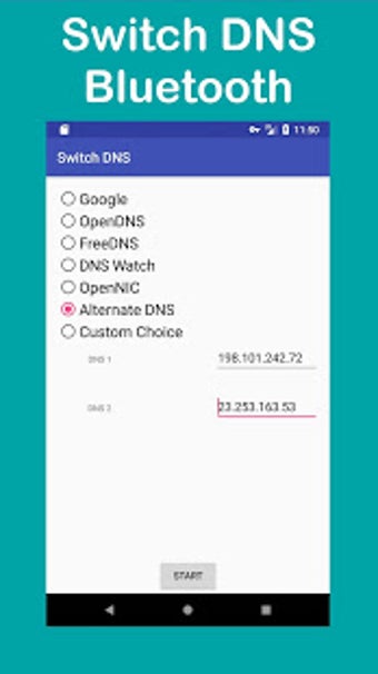 Image 0 for Switch DNS (WiFi / Blueto…