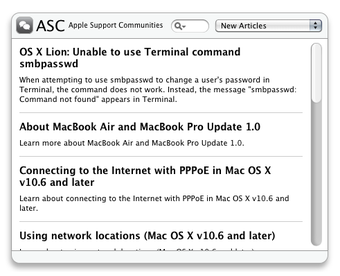 Imagen 0 para ASC - Apple Support Commu…