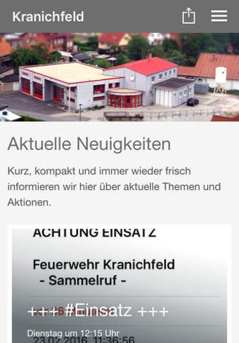Image 0 for Feuerwehr Kranichfeld