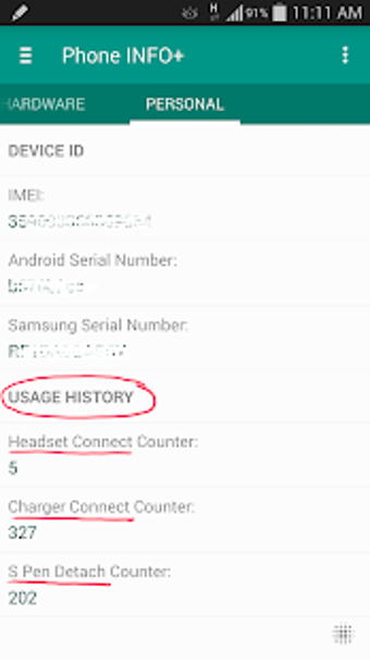 Imagen 2 para Phone INFO SAM