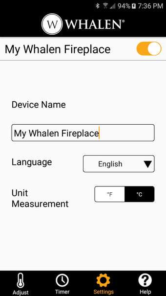 Imagen 3 para Whalen Fireplace Bluetoot…