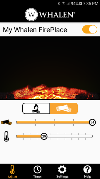 Imagen 2 para Whalen Fireplace Bluetoot…
