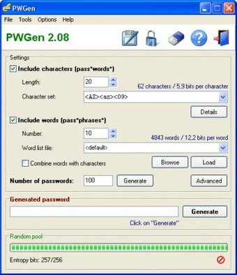 Image 0 for PWGen