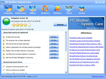 Image 0 for PC Brother System Care