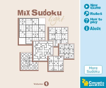 Image 0 for Mix Sudoku Light Vol.1