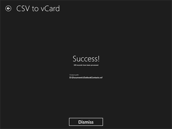 Image 1 for vCard CSV Exchange for Wi…