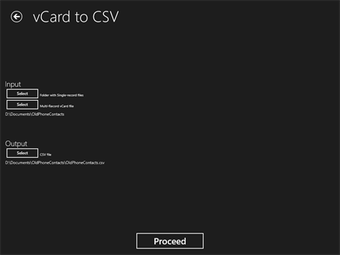 Image 0 for vCard CSV Exchange for Wi…