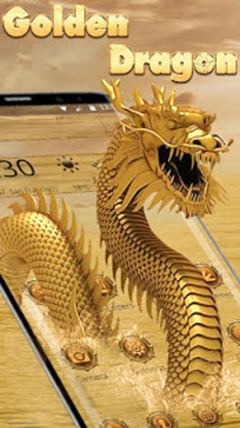 Imagen 2 para Golden Dragon Theme
