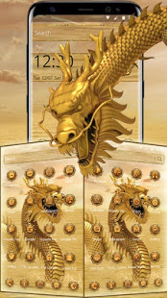 Imagen 3 para Golden Dragon Theme