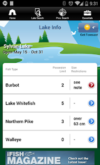 Image 2 for iFish Alberta