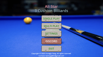 Image 0 for All Star 3 Cushion Billia…