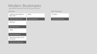 Image 0 for Modern Bookmarks for Wind…