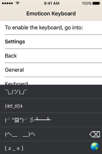 Image 0 for Text Emoticons Keyboard