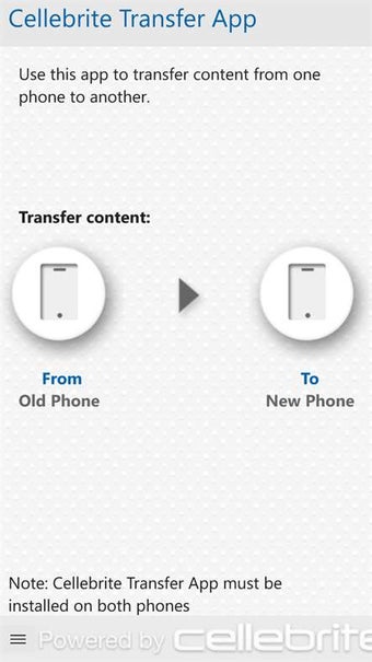 Image 0 for Cellebrite Transfer App f…