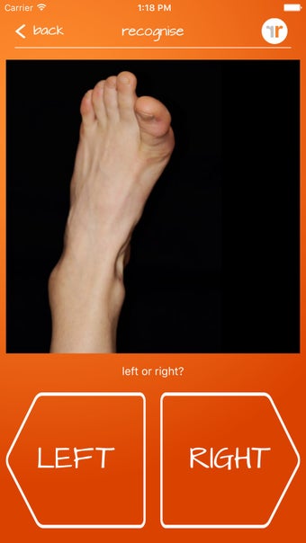 Image 3 for Recognise Foot