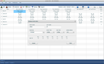 Image 0 for Ace Schedule