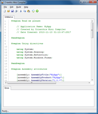 Image 0 for Mini Compiler