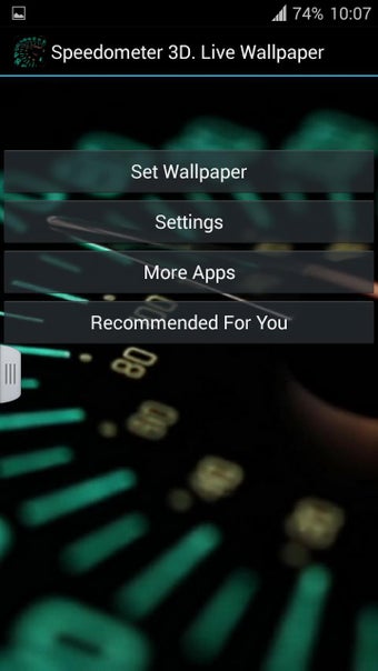 Imagen 0 para Speedometer 3D. Live Wall…