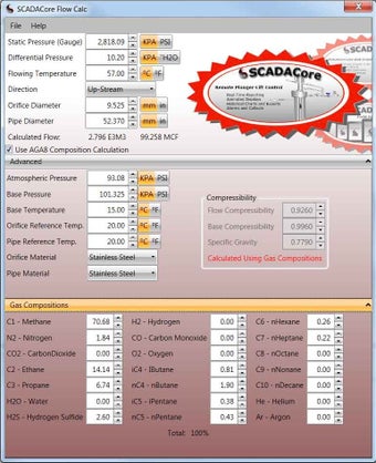 Image 2 for SCADACore Flow Calc
