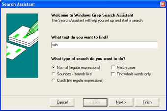 Imagen 1 para Windows Grep