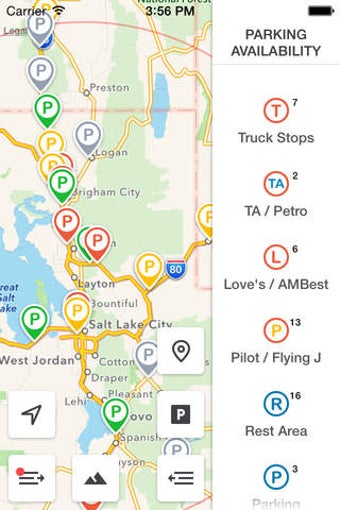 Imagen 4 para Trucker Path - Truck Stop…