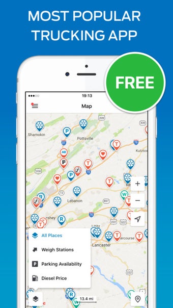 Imagen 3 para Trucker Path - Truck Stop…