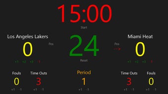 Imagen 1 para Basket Scoreboard for Win…