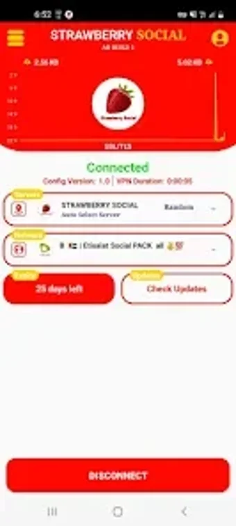 Image 0 for STRAWBERRY SOCIAL VPN
