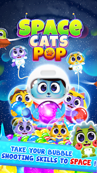 Imagen 1 para Space Cats Pop - Space Ki…