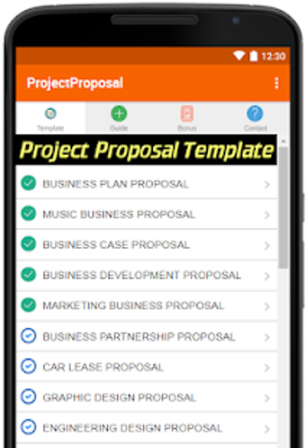 Image 0 for Project Proposal Template…