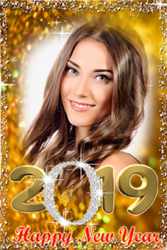 Imagen 1 para New year photo frame 2019