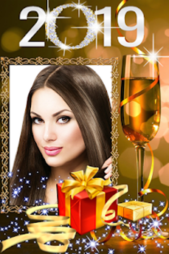 Imagen 0 para New year photo frame 2019