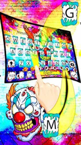 Image 2 for Graffiti Joker Keyboard T…