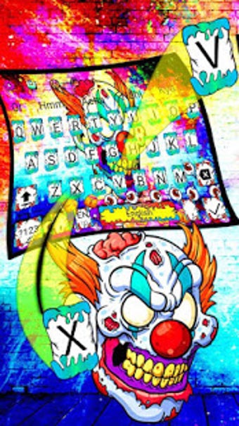 Image 0 for Graffiti Joker Keyboard T…