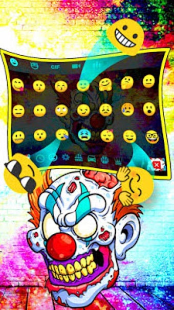 Image 3 for Graffiti Joker Keyboard T…