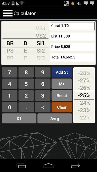 Image 0 for EZcalc Diamonds